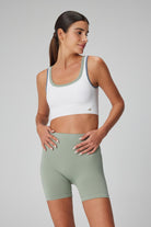 Jerf-Lucia Bra Beyaz Açık Yeşil-Spor Sütyeni-3-Milagron.com