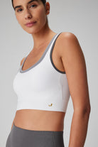 Jerf-Lucia Bra Beyaz Gri-Spor Sütyeni-2-Milagron.com