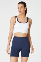 Jerf-Lucia Bra Beyaz Lacivert-Spor Sütyeni-3-Milagron.com