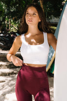 Jerf-Lucia Bra Beyaz-Spor Sütyeni-1-Milagron.com