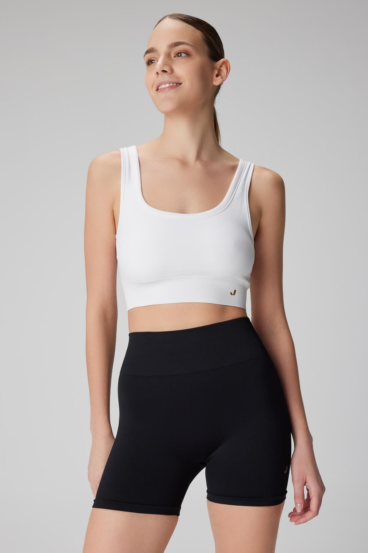 Jerf-Lucia Bra Beyaz-Spor Sütyeni-3-Milagron.com