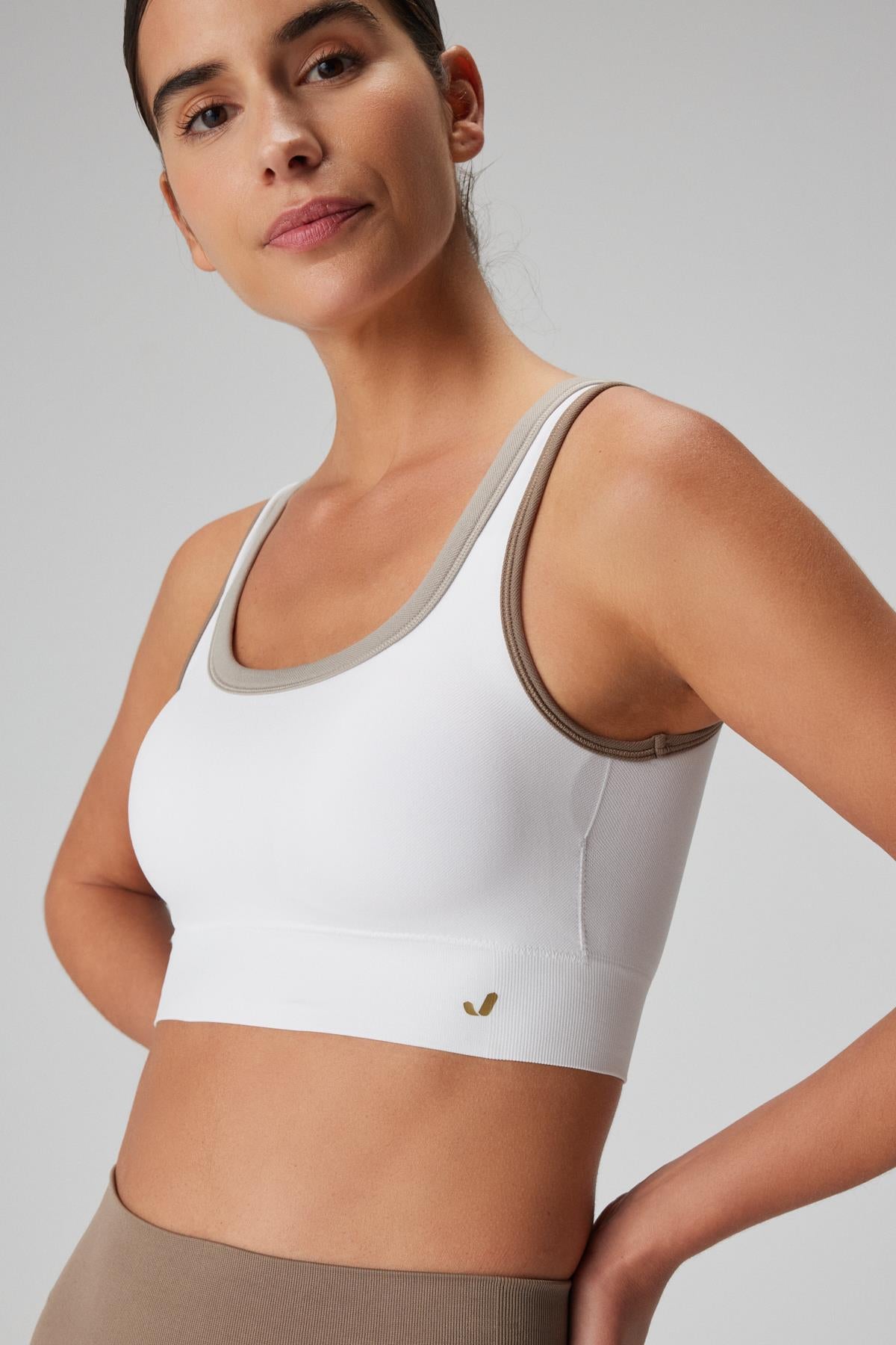 Jerf-Lucia Bra Beyaz Taş-Spor Sütyeni-2-Milagron.com