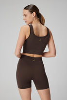 Jerf-Lucia Bra Koyu Kahve-Spor Sütyeni-4-Milagron.com