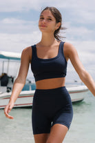 Jerf-Lucia Bra Lacivert-Spor Sütyeni-1-Milagron.com