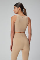 Jerf-Luz Sıkılaştırıcı & Kaplı Spor Sütyeni Bej-Spor Sütyeni-4-Milagron.com
