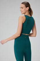 Jerf-Luz Sıkılaştırıcı & Kaplı Spor Sütyeni Yeşil-Spor Sütyeni-4-Milagron.com