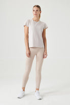 Jerf-Lydney Kadın T Shirt Bej-T-shirt-3-Milagron.com