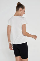 Jerf-Lydney Kadın T Shirt Krem-T-shirt-4-Milagron.com