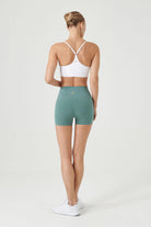 Jerf-Pine Ayarlanabilir İnce Askılı Bra Beyaz-Spor Sütyeni-4-Milagron.com