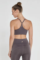 Jerf-Pine Ayarlanabilir İnce Askılı Bra Vizon-Spor Sütyeni-4-Milagron.com