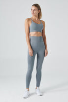 Jerf-Pine Yüksek Bel & Toparlayıcı Tayt Gri-Tayt-1-Milagron.com