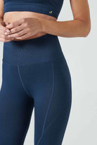 Jerf-Pine Yüksek Bel & Toparlayıcı Tayt Lacivert-Tayt-3-Milagron.com