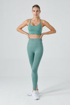 Jerf-Pine Yüksek Bel & Toparlayıcı Tayt Natural Yeşil-Tayt-2-Milagron.com