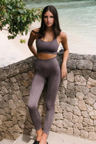 Jerf-Pine Yüksek Bel & Toparlayıcı Tayt Vizon-Tayt-1-Milagron.com