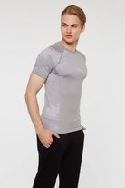 Jerf-Provo T Shirt Gri-Tshirt-3-Milagron.com