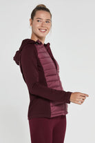 Jerf-Stornes Hibrit Ceket Bordo-Ceket-3-Milagron.com