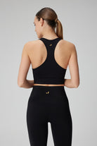 Jerf-Vella Racerback Konfor Sport Bra Siyah-Spor Sütyeni-4-Milagron.com
