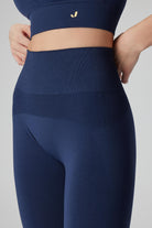 Jerf-Vella Yüksek Bel Konfor Tayt Lacivert-Tayt-2-Milagron.com