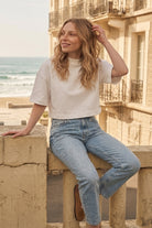 Anesha Crop Basic Tişört