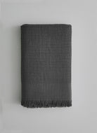 Anika 3'lü Havlu Seti | Antrasit | %100 Doğal Pamuk | 30x50 + 50x90 + 100x150 cm