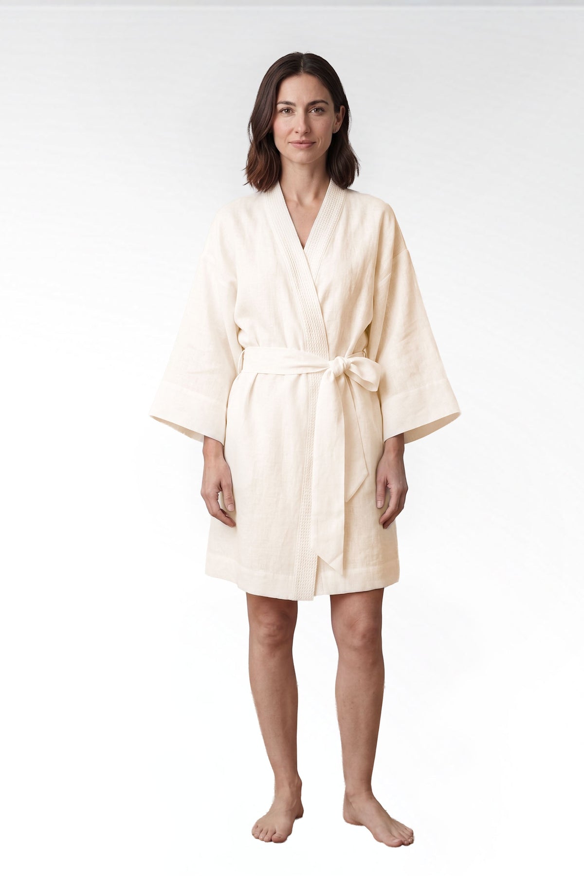 Loom Kadın Kimono | Lonse Linen