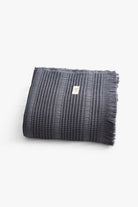 Mira Waffle Koltuk Şalı | TENCEL™ & Pamuk | 4 Renk | 130x170 cm