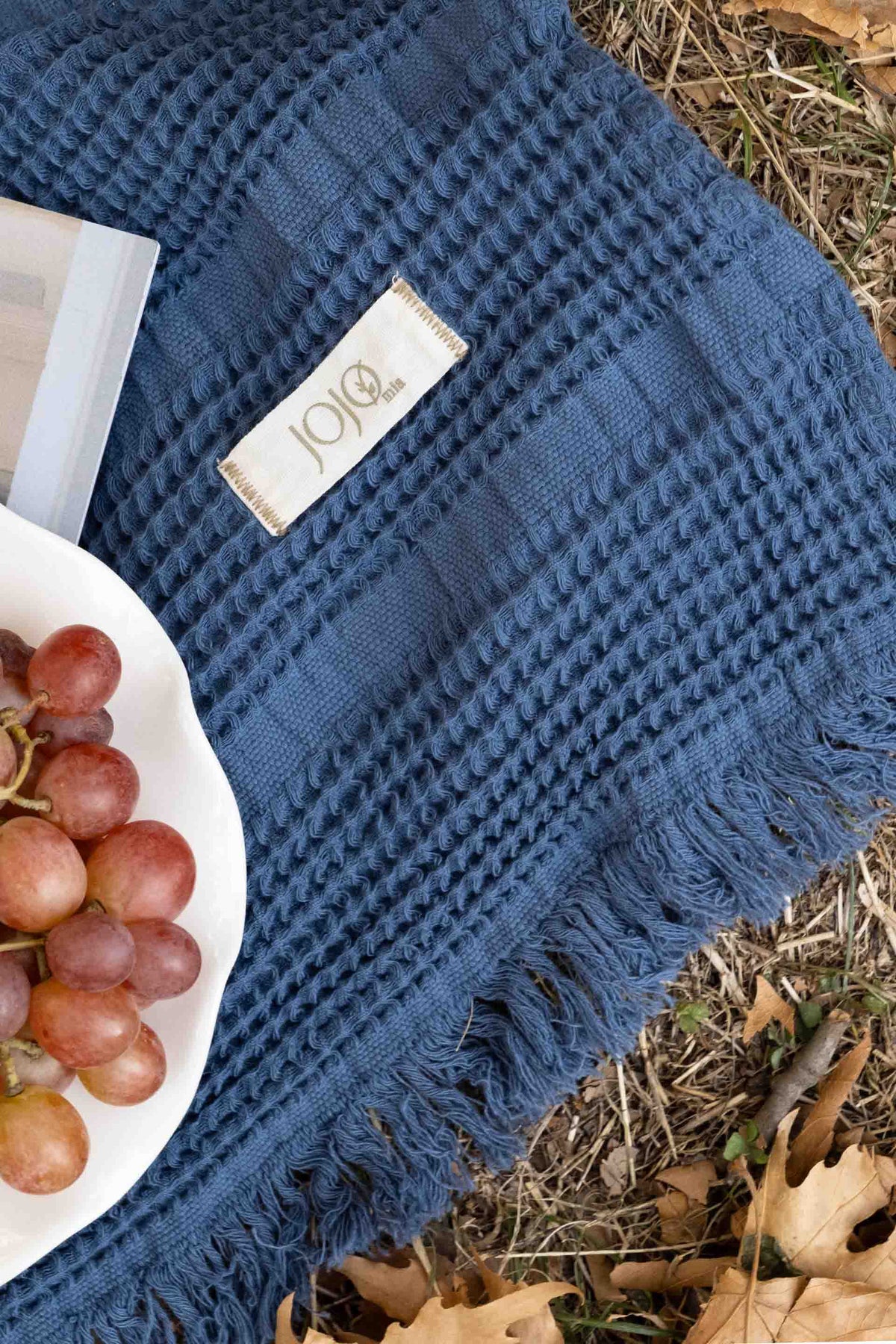 Mira Waffle Koltuk Şalı | TENCEL™ & Pamuk | 4 Renk | 130x170 cm
