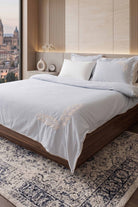 Terra Nevresim Takımı Mavi Taş 240x220
