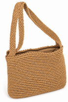 Maggie Raffia Tote Doğal Dokulu Omuz Çantası - 6