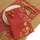 KM Home Collection-2'li Set Bahar Bahçesi Temalı Peçete-Peçete-3-Milagron.com