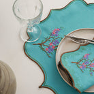 KM Home Collection-2’li Set Bahar Dalı İşlemeli Pamuk Amerikan Servis-Sunum Aksesuarları-3-Milagron.com