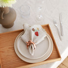 KM Home Collection-2'li Set Elma Temalı Peçetelik-Peçete-3-Milagron.com