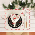 KM Home Collection-2'li Set Hediye İşlemeli Peçete-Peçete-1-Milagron.com