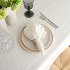 KM Home Collection-2'li Set Kristal Çiçek Motifli Peçetelik-Peçete-5-Milagron.com