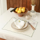 KM Home Collection-2'li Set Limon İşlemeli Keten Amerikan Servis-Sunum Aksesuarları-4-Milagron.com