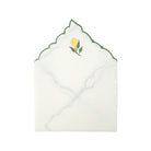 KM Home Collection-2'li Set Limon İşlemeli Keten Peçete-Peçete-3-Milagron.com