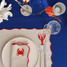 KM Home Collection-2'li Set Locusta Pamuk Amerikan Servis-Sunum Aksesuarları-2-Milagron.com