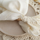 KM Home Collection-2'li Set Püsküllü Peçetelik-Peçete-4-Milagron.com