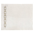 KM Home Collection-2’li Set Zincir İşlemeli Taş Rengi Amerikan Servis-Sunum Aksesuarları-1-Milagron.com