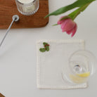 KM Home Collection-4'lü Set Kiraz El İşlemeli Kokteyl Peçete-Peçete-1-Milagron.com