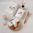 KM Home Collection-Balık İşlemeli El Havlusu-Havlu & Peştamal-5-Milagron.com