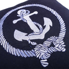 KM Home Collection-Beyaz Çıpa İşlemeli Kırlent Kılıfı-Yastık Kılıfı-2-Milagron.com