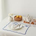 KM Home Collection-Deniz Yıldızı İşlemeli Amerikan Servis-Sunum Aksesuarları-3-Milagron.com