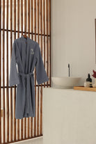 KM Home Collection-Deniz Yıldızı Waffle Bornoz-Bornoz-4-Milagron.com