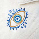 KM Home Collection-Göz İşlemeli Yüz Havlusu-Havlu & Peştamal-3-Milagron.com