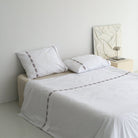 KM Home Collection-Kahverengi Zincirli Nevresim Takımı-Nevresim Takımı-2-Milagron.com