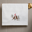 KM Home Collection-Kuş İşlemeli Pamuk El Havlusu-Havlu & Peştamal-2-Milagron.com