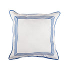 KM Home Collection-Lacivert Şeritli Kırlent Kılıfı-Yastık Kılıfı-1-Milagron.com