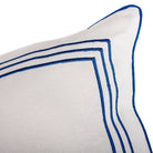 KM Home Collection-Lacivert Şeritli Kırlent Kılıfı-Yastık Kılıfı-2-Milagron.com