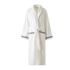 KM Home Collection-Lacivert Zincir Model Pamuk Bornoz-Bornoz-1-Milagron.com